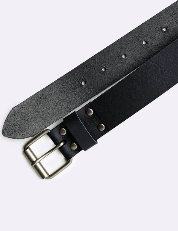 Simple Leather Belt | Black