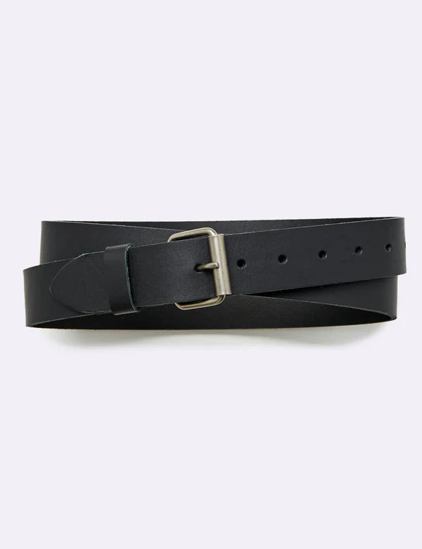 Simple Leather Belt | Black