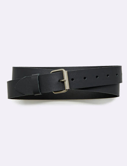 Simple Leather Belt | Black
