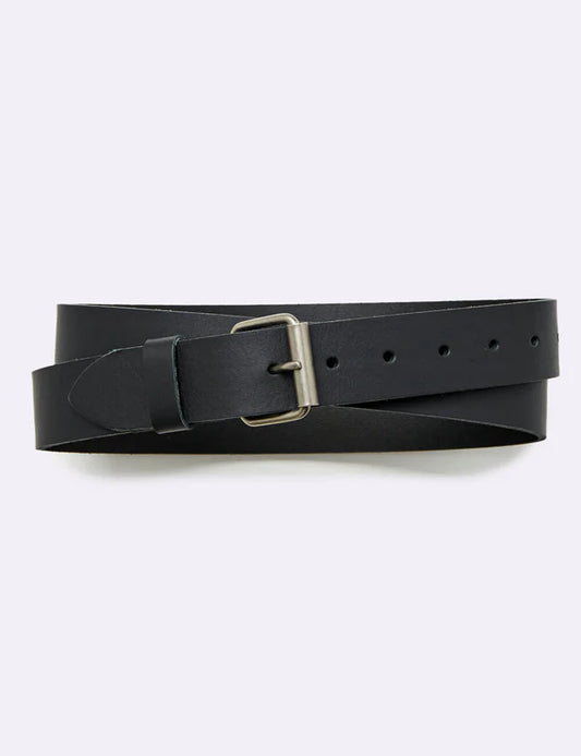 Simple Leather Belt | Black
