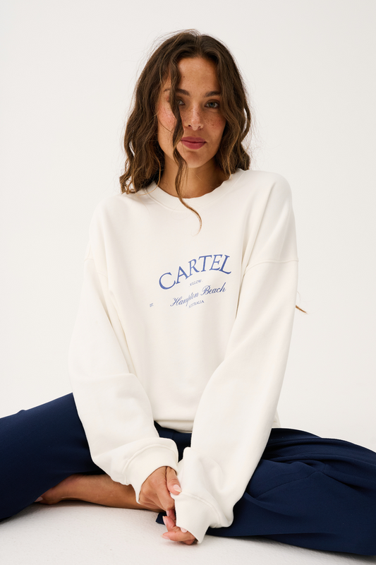 Nina Sweater | White Anchor