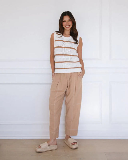 Stitched Up Knit Tank