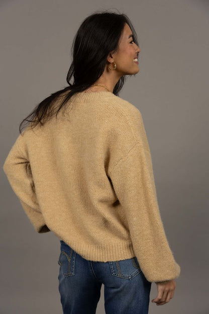 Nouveau V Neck Jumper