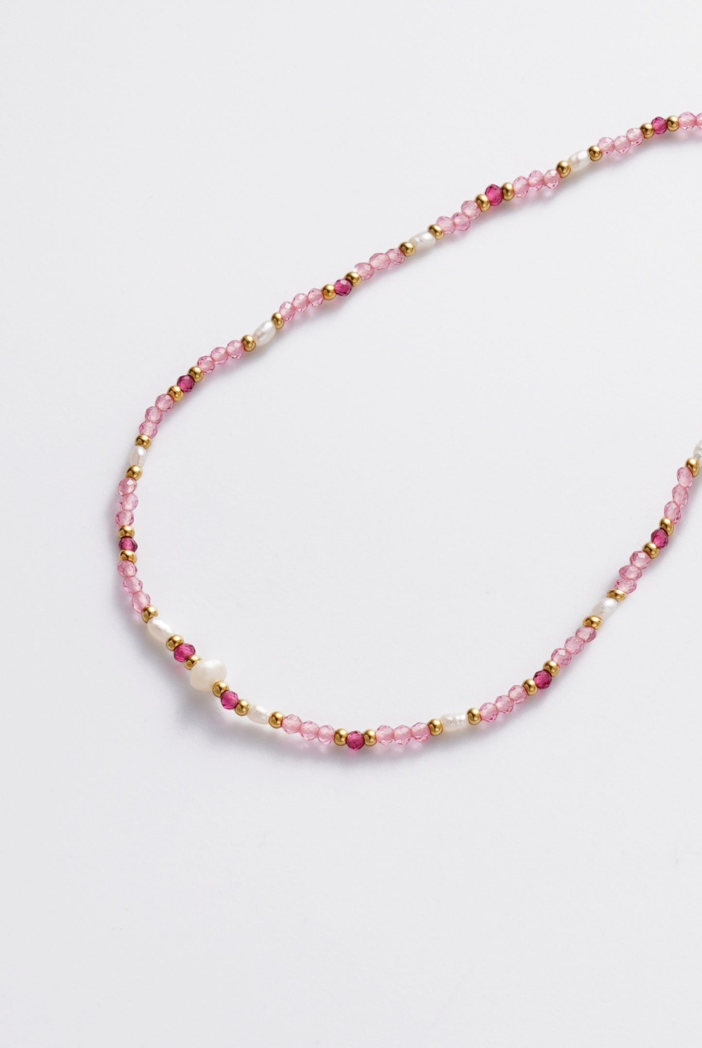 Monique Necklace | Pink