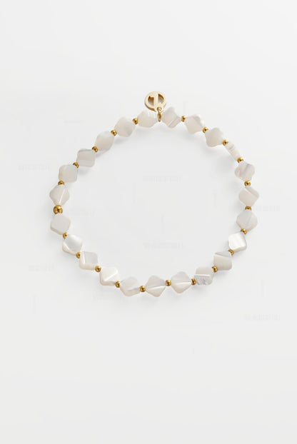 Jenna Bracelet | White