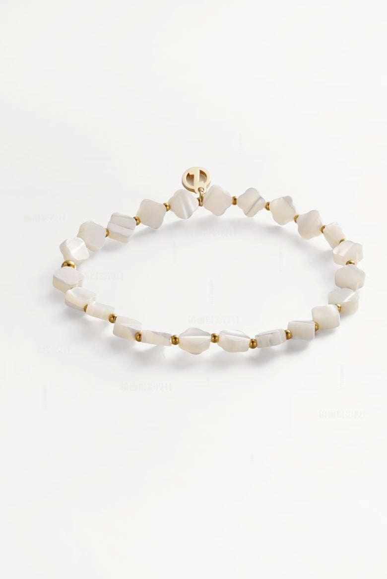 Jenna Bracelet | White