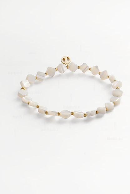 Jenna Bracelet | White