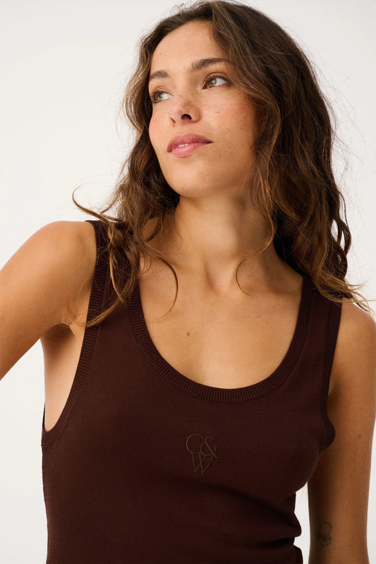 Thea Knit Tank | Truffle