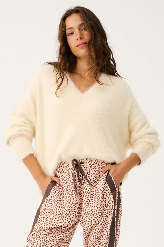 Emmie Knit Sweater | Cream