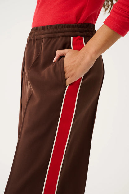 Dusty Pant | Truffle/Red