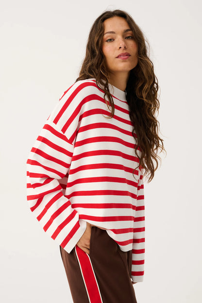 Rae Knit | Siren Stripe
