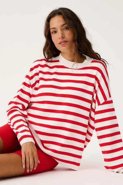 Rae Knit | Siren Stripe